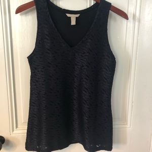 Banana Republic Sleeveless V Neck Top